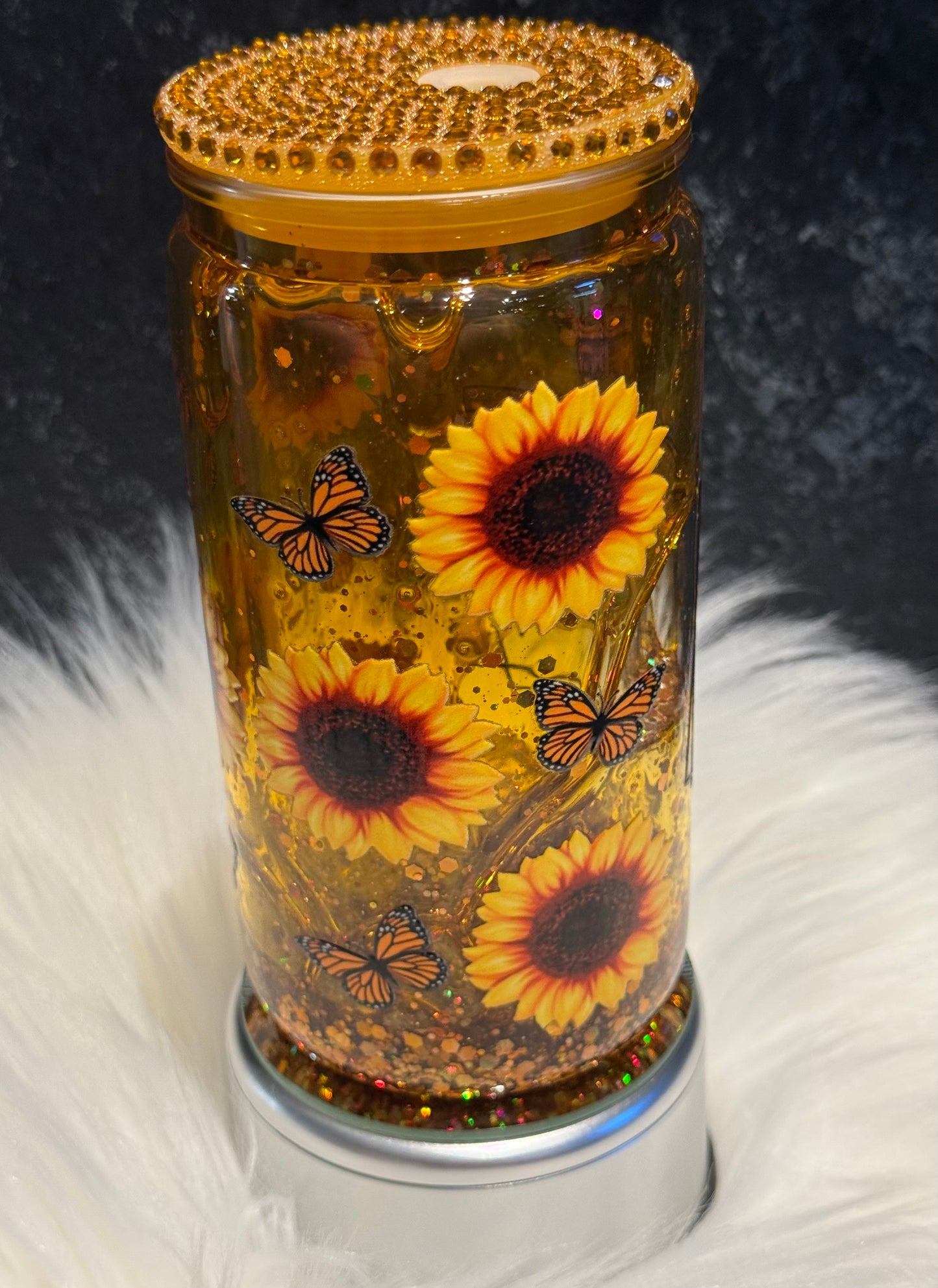 Mama 16 oz honey drip cup