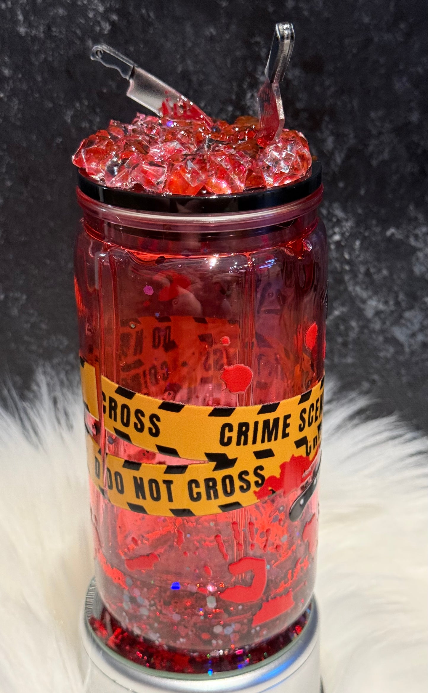 True Crime Junkie 16 oz honey drip