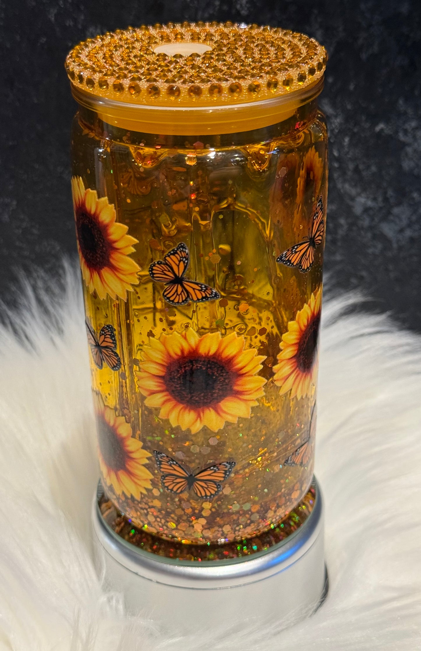 Mama 16 oz honey drip cup